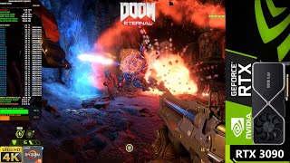 Doom Eternal Ray Tracing Ultra Nightmare Settings 4K | RTX 3090 | Ryzen 9 5950X