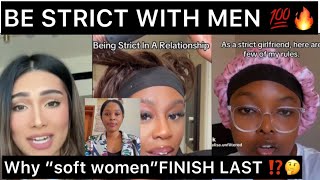 BE STRICT WITH MEN 💯🔥WHY SOFT WOMEN FINISH LAST⁉️ .#dating #datingadvice #datingtips  screenshot 4
