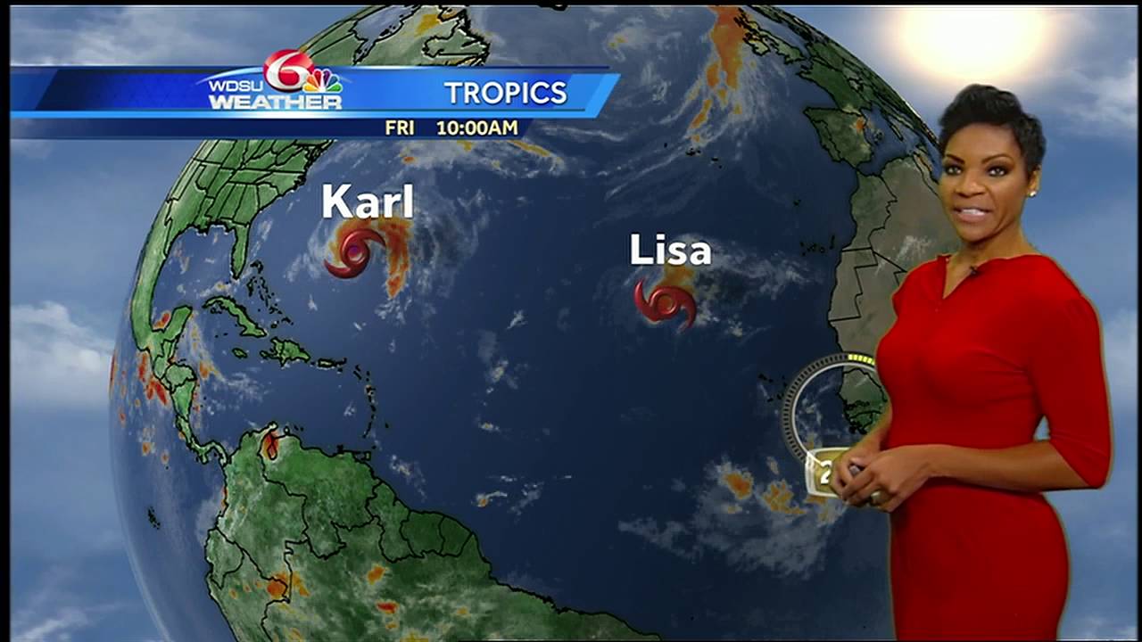 Tracking the Tropics: New wave off African coast moving west - YouTube