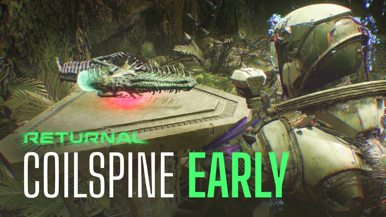 Get Returnal's last weapon early (Coilspine Shredder Skip)