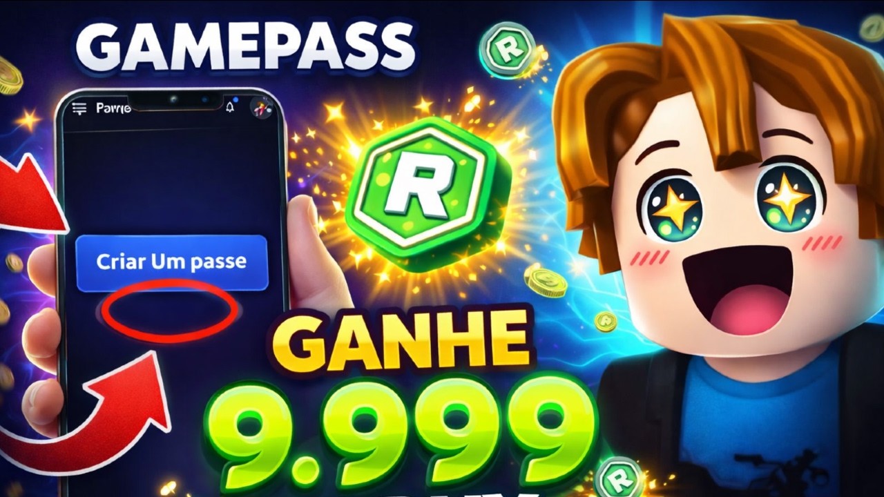 COMO CRIAR GAMEPASS NO ROBLOX PELO CELULAR 2025 - YouTube