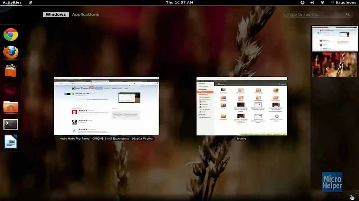 Auto Hide Top Panel - Gnome 3 (Ubuntu 11.10)