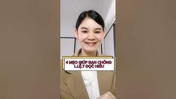 4 TÍP ĐỌC HIỂU JLPT