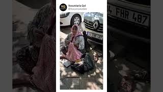 Sevgi Dolu Sözler Söyleyen Dilenci Teyze Insta