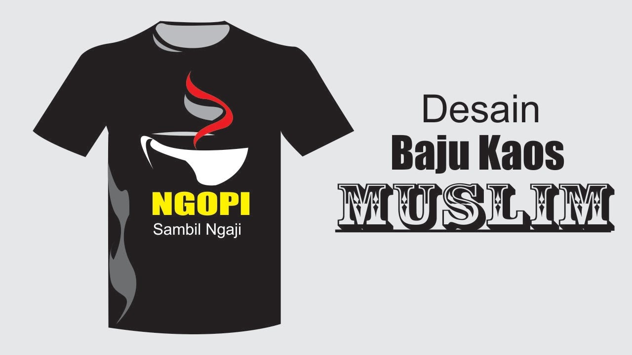 Cara Membuat Desain  Baju Muslim di CorelDRAW  X7  