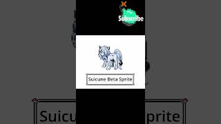 Pokémon Suicune's Beta Design ~ #pokemon #pokemonchannel #pokemonshorts #gamingshorts #gaming