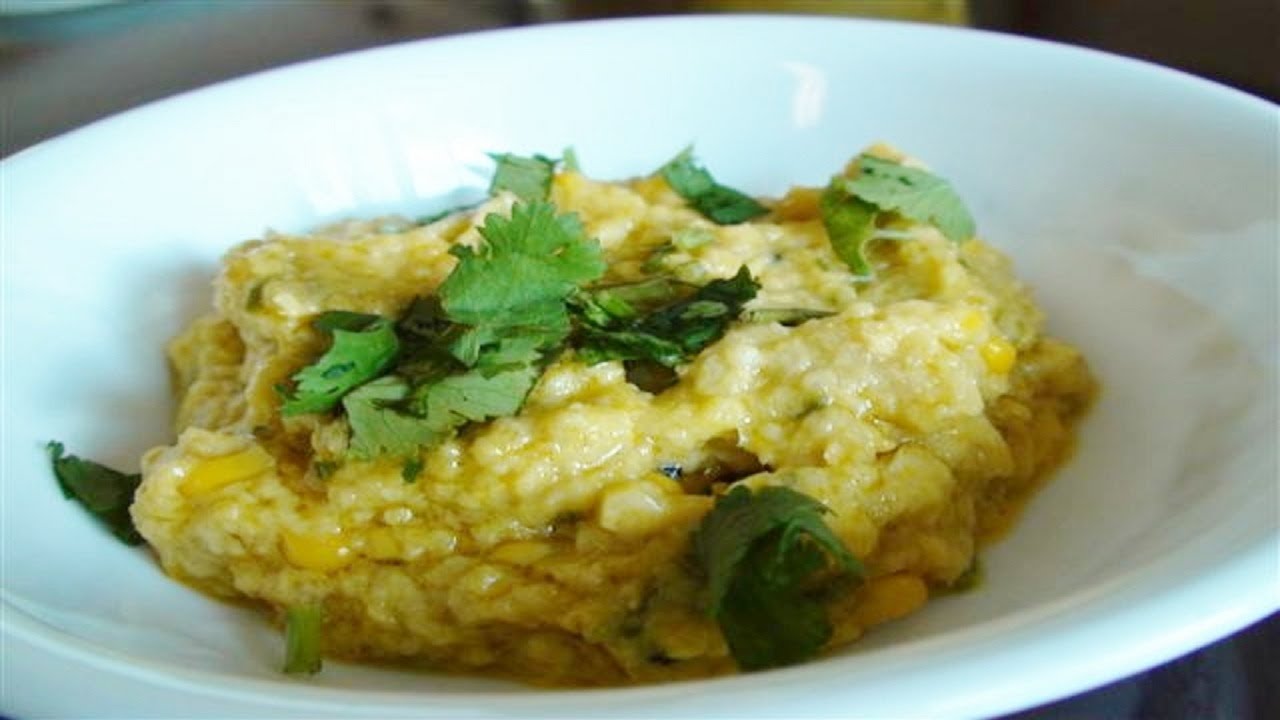 Makai no Chevdo or Khichdi Video Recipe - Spicy Corn Chowder Recipe by Bhavna | Bhavna