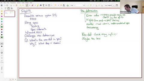 6.826 Fall 2020 Lecture 8: SibylFS