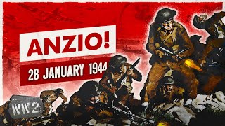Week 231 - Anzio Begins - Allies Already Pinned Down - January 28, 1944