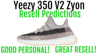 Yeezy 350 V2 Zyon - Resell Predictions 