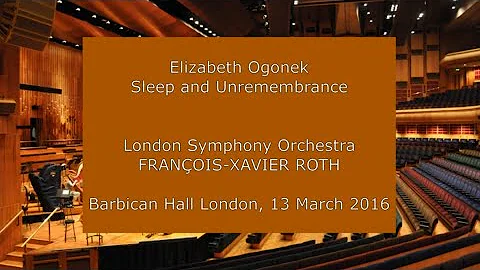 Elizabeth Ogonek - Sleep and Unremembrance: Franoi...