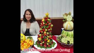 DIY Christmas Tree Fruit #shorts