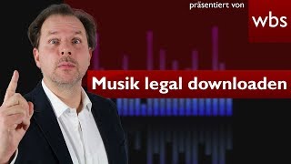 YouTube Musik legal downloaden - Tipps der Kanzlei Wilde Beuger & Solmecke Köln