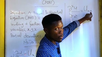 Introduction to Partial differential equations (PDE)