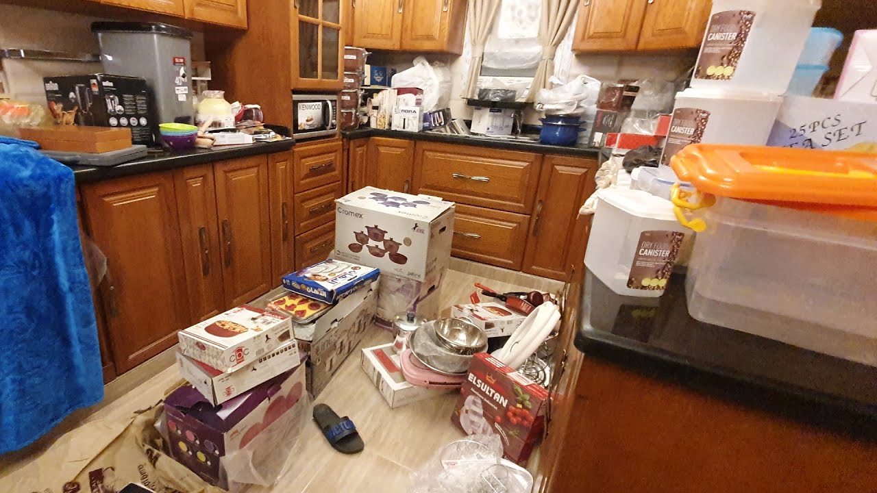 عروسه شمري وخطوه بخطوه افرشي مطبخك بنفسك مع شيري وسمعونا احلي زغروطه لوووووولي