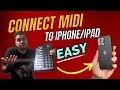 How to Connect MIDI Keyboard to iPhone/iPad (IOS) GarageBand