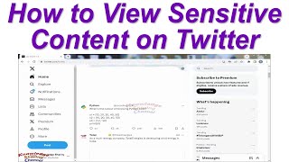 How to View Sensitive Content on Twitter