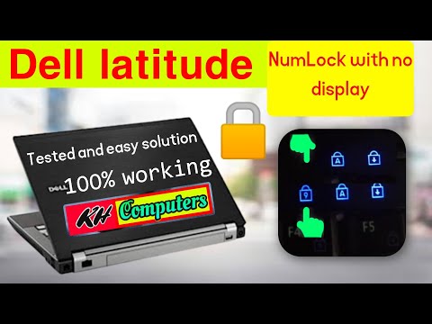 Flashing Num lock Dell latitude laptop working and tested solution Dell latitude e6400