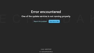 Error Encountered, One of the Update Service Code 0x80070422 Microsoft Store (SOLVED) screenshot 3