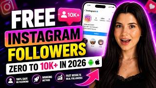 Get FREE Instagram Followers Fast in 2026 🔥 No Bots [iOS & Android] screenshot 3