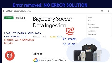 BigQuery Soccer Data Ingestion #track-2 #learntoearn #Sports Data Analysis #learn #dataanalytics