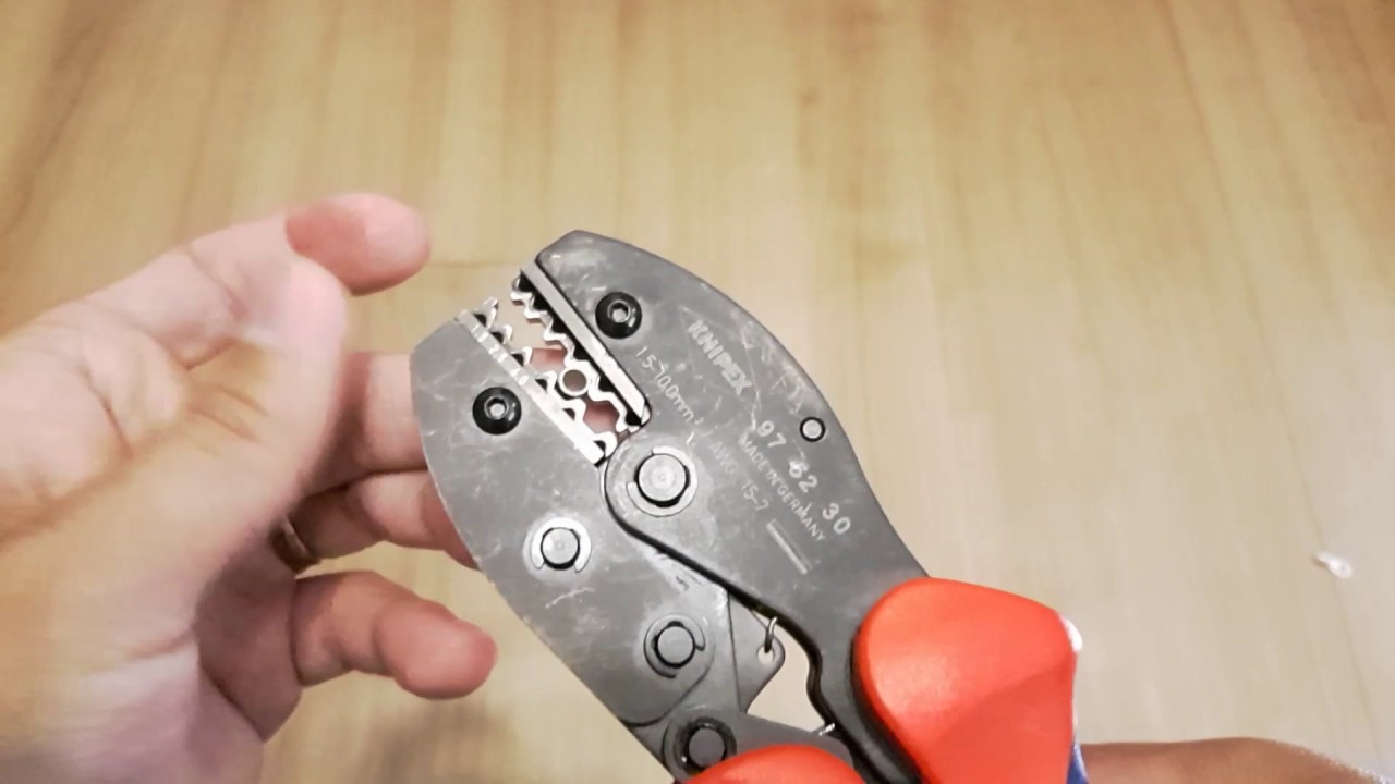 ブーブー 97 52 30 KNIPEX PreciForce® Crimping Pliers - YouTube