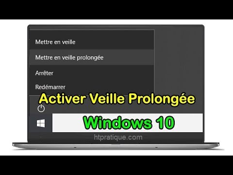 Comment activer la mise en veille prolongée Windows 10