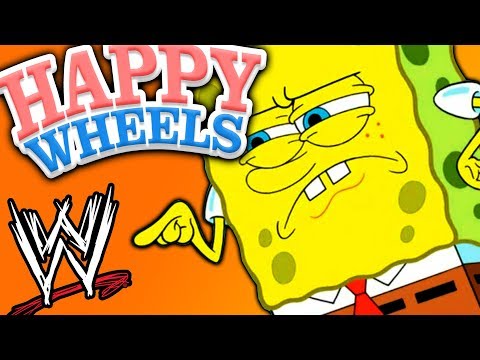 Видео: СПАНЧ БОБ РЕСТЛЕР - Happy Wheels - ФРОСТ