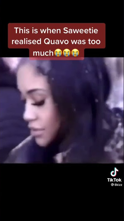 when saweetie realize quavo  was too much