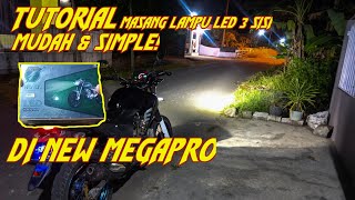 Modifikasi HeadLamp New Megapro 2010 Ala Facelift|Jadi Lebih Sipit|