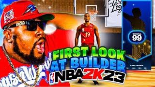 FIRST LOOK: NBA 2K23 - My Player Builder & Best Center Build to Start