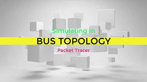 Bus topology simulation in Packet Tracer