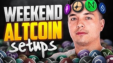 URGENT! These Altcoin Setups ONLY Work in the Next 48H!