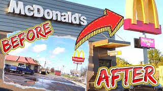 Mcdonalds Transformation Time-Lapse Construction