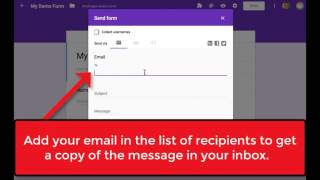 Did you know that when click the send button on a google form, don't
actually get copy saved into your sent mail? here is way can document
th...