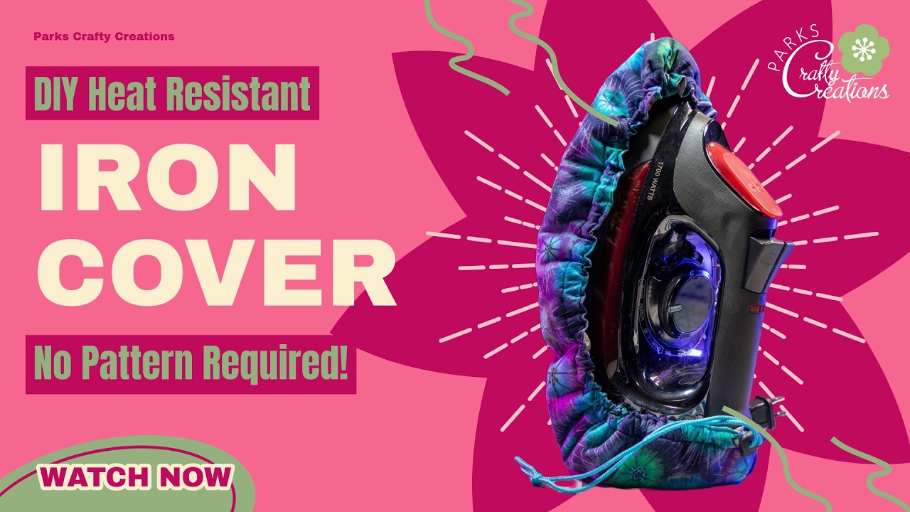 Термостойкий чехол для утюга своими руками — выкройка не требуется!