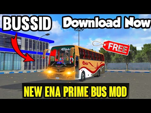 Released New Ena prime Bus mod।। Bussid।। paid mod free download