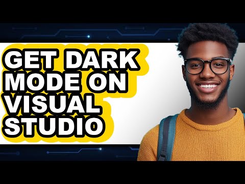 How to Get Dark Mode on Visual Studio (updated)