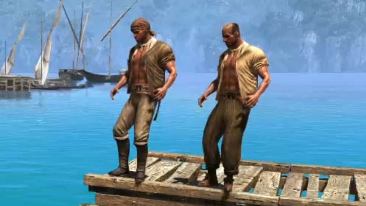 Finding Two Perfectly in Sync NPC's in AC Black Flag