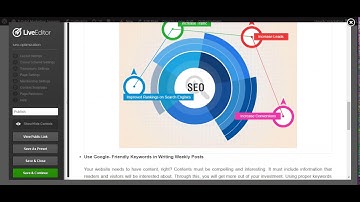 How to modify content (video/image/text) into optimize press page