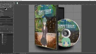 Gimp CD Cover Cropping ~Dampftraum Part 4