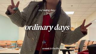 a procrastinating professor's week 📚 | non-aesthetic home projects +thrifting a new outfit + pilates