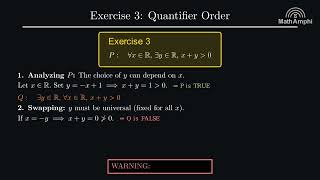 Mathematical Logic: 5 Essential Exercises Resolved [EN]