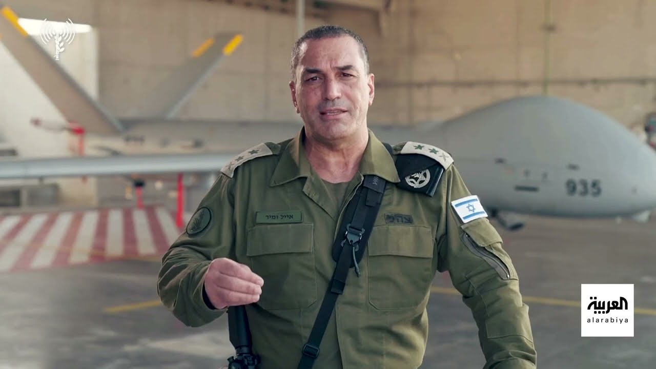إسرائيل تنشر لحظة تدمير موجة طائرات مسيرة أطلقتها إيران