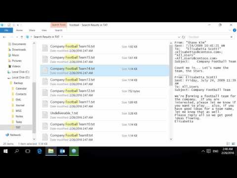 Export Outlook Emails to Plain Text (.TXT) Files