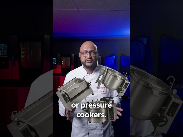 Boil, sear, deep fry or pressure cook - all in one system. iVario Pro | RATIONAL