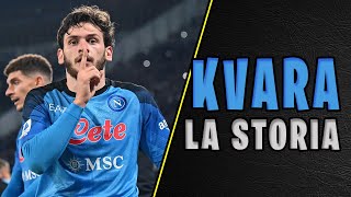 LA VERA STORIA DI KVARATSKHELIA ⚪🔵 IL GIOCATORE PIU' FORTE DELLA SERIE A 2022/2023?