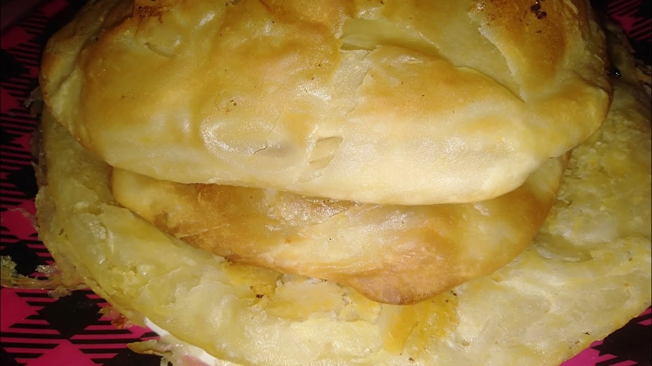 الفطير الفلاحي الاصلي بالزبدة والقشطة 👍👍👍♥️❤️