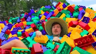 Mr beast Bangla video,, I Built The world Largest Lego Tower