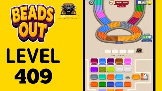 Beads Out very hard Level 409 Solution and Walkthrough for Gameplay 